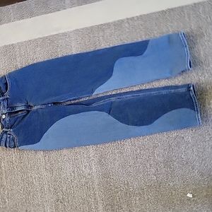 Hollister Ultra high rise dad jean